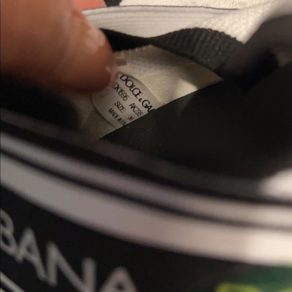 Dolce And Gabbana Neon Logo Sneaker Size 36 - Picture 4 of 4